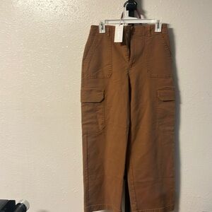 Z supply brown cargo pants, size Medium brand new with tags